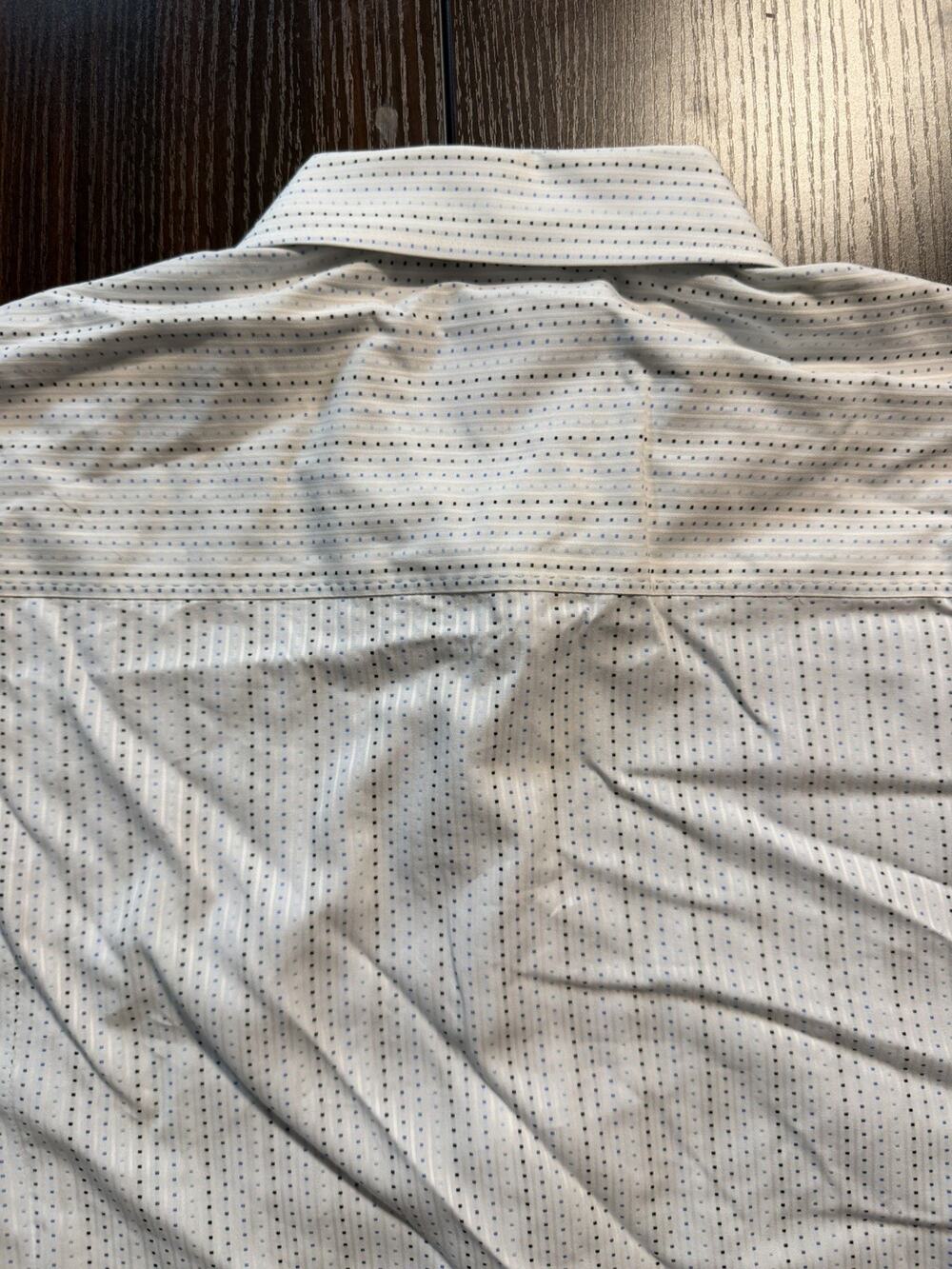 TOMMY BAHAMA Men’s MED White Button Up Shirt Long Sleeve